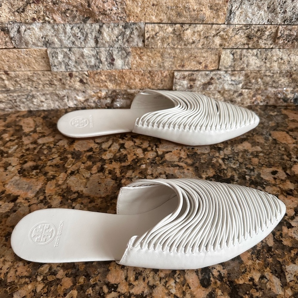 New Tory Burch Sienna Flat Mules Slides